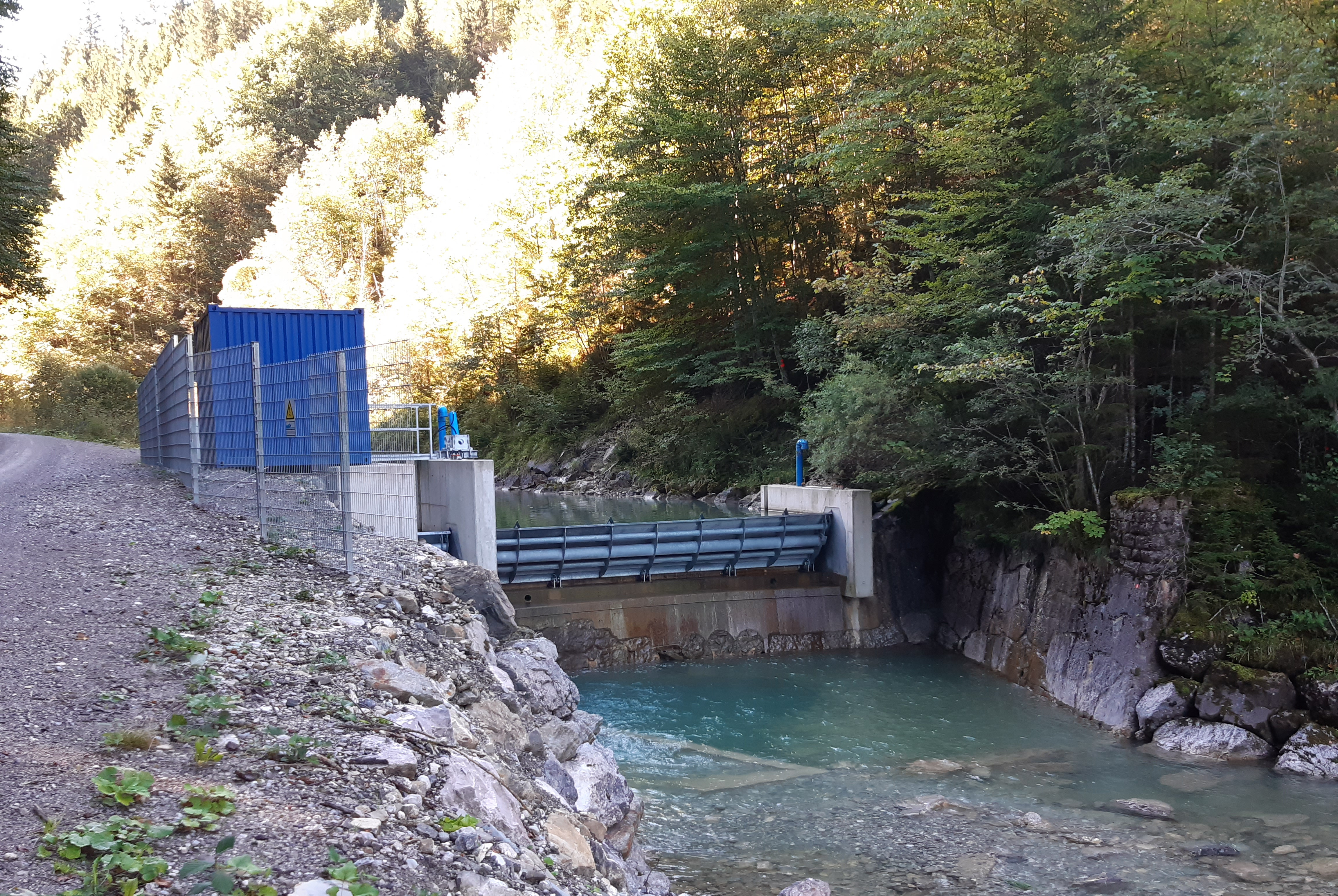 Wasserkraftwerk der Ammer-Loisach Energie
