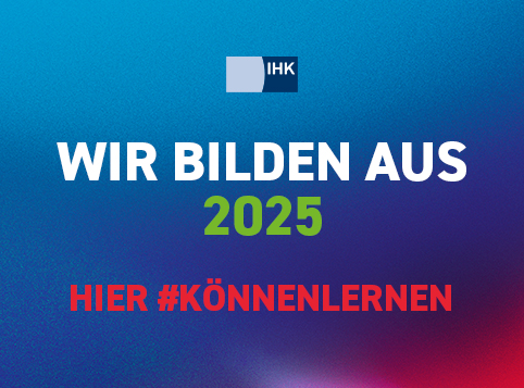 Auszeichnung der IHK für einen attraktiven Ausbildungsbetrieb in 2025.