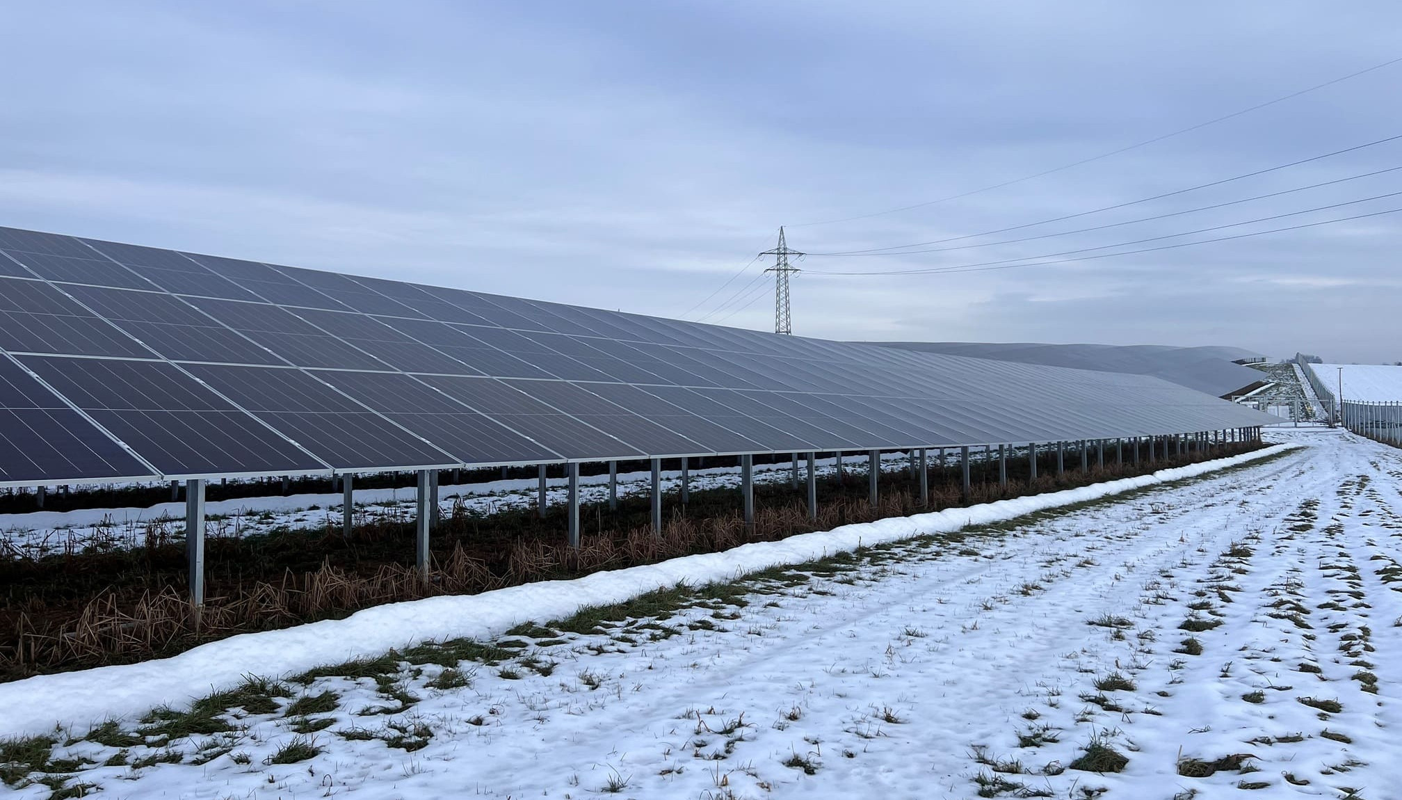 Solarpark Ergolding - Plattenfeld