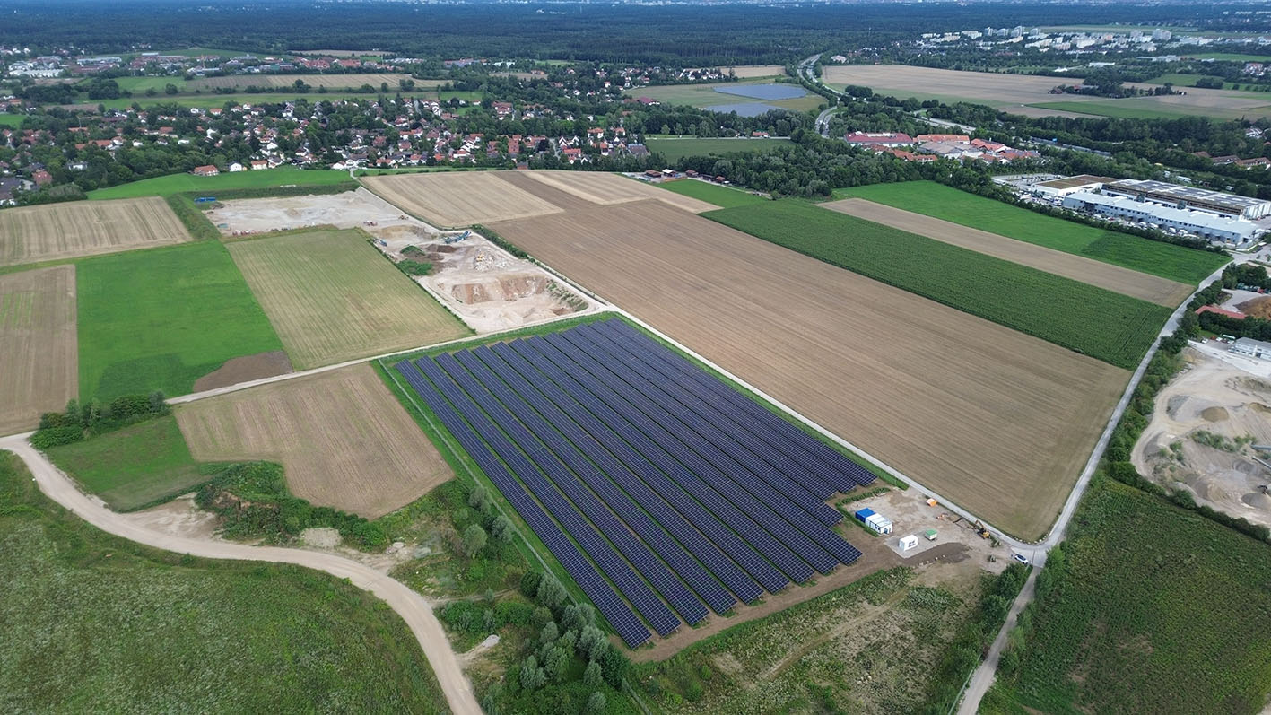 Solarpark Haching - Hagweg